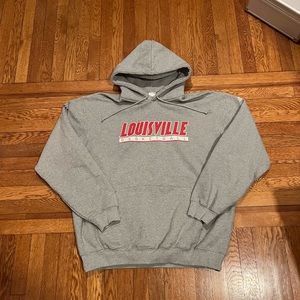 Y2K adidas Louisville basketball hoodie